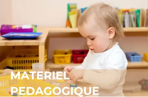 Matériel pédagogique professionnel pour crèches : supports éducatifs et outils d’apprentissage