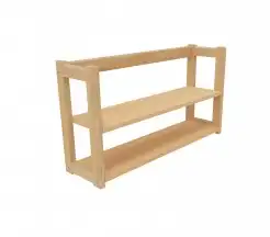 Lorsque l’espace est limité, ou pour compléter des zones spécifiques (salle de change, salle de pause, bureau), les rangements muraux sont une solution astucieuse et très pratique. Ils permettent de libérer de la place au sol tout en gardant l’essentiel à portée de main.