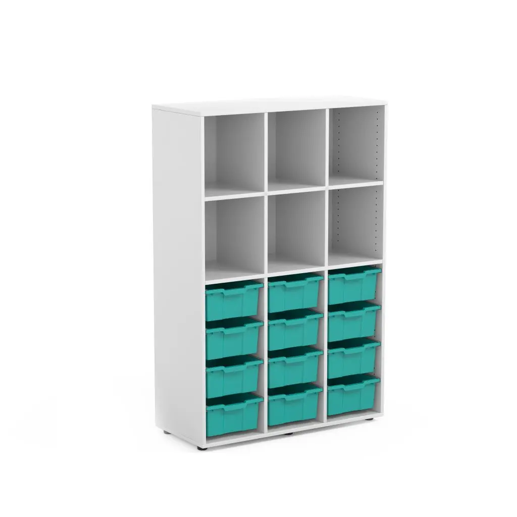 armoire-scolaire vert