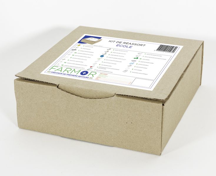 [1118] Kit de Réassort pour armoire à pharmacie scolaire