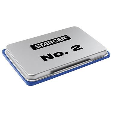 [1189] Tampon encreur bleu sans huile, format 7x11 cm