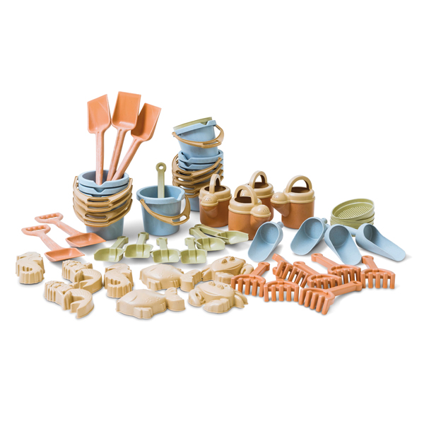 Lot de jeu de sable écologique, 50 pièces