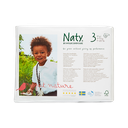 Couches écologiques Naty T.3 (4-9 Kg), 6 paquets de 30 couches
