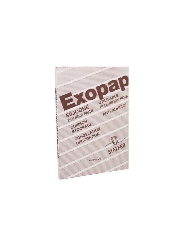 Papier de cuisson prédécoupé 500 feuilles