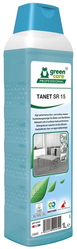 [649_LOT] Nettoyant haute performance pour sols et surfaces respectueux de l'environnement, lot de 2