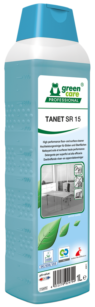 [649_LOT] Nettoyant haute performance pour sols et surfaces respectueux de l'environnement, lot de 2