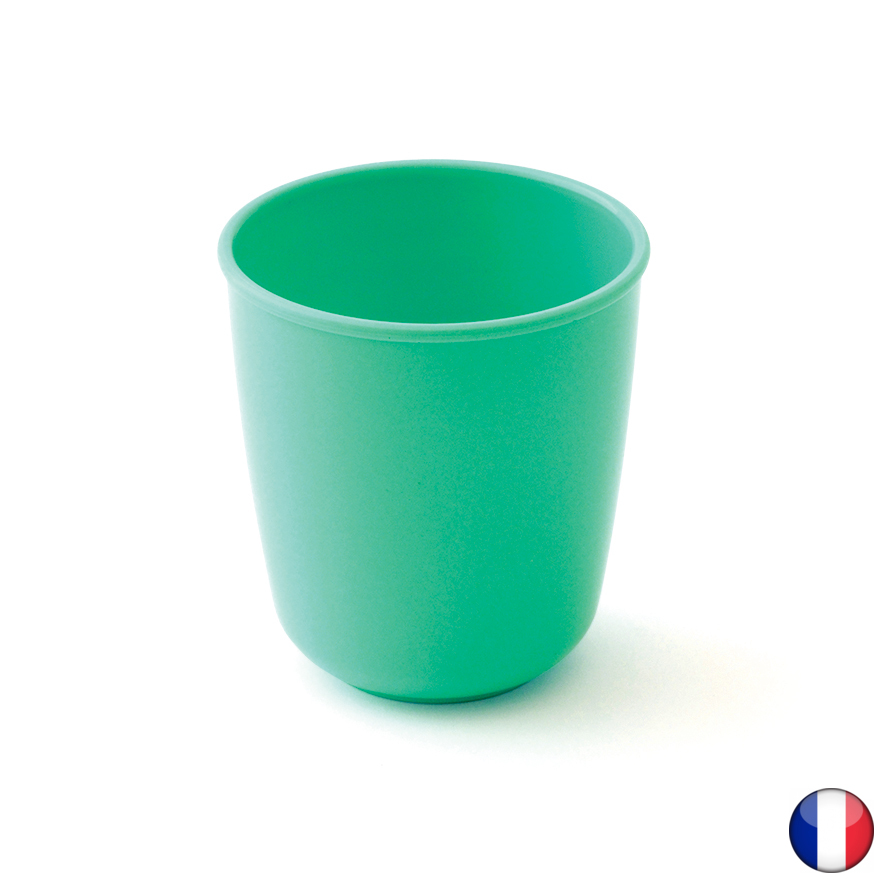 Gobelet en Polypropylène 15 cl Opaque Vert - Lot de 12