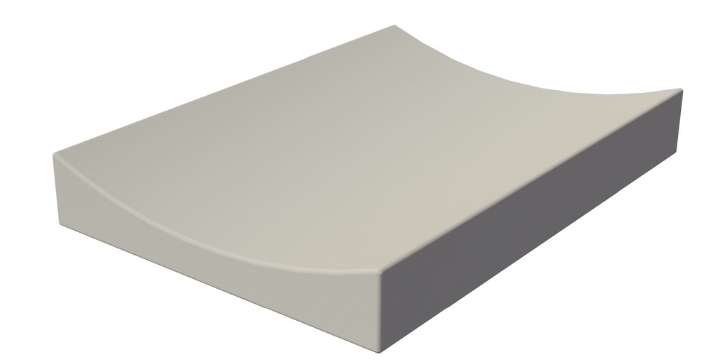 Matelas à langer professionnel avec rebords sécurisés