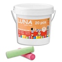 Seau de 20 craies de trottoir