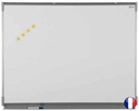 Tableau Blanc Magnétique 150x100 cm - Antireflet et Écriture Feutre