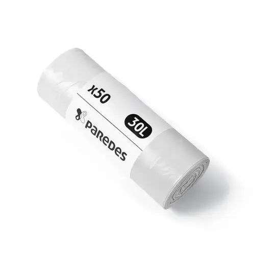 [1071] Sac poubelle économique 30L avec lien de fermeture (1000 sacs)