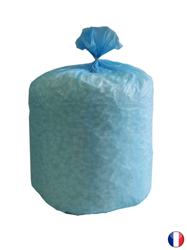 [1075_LOT] Sac poubelle renforcé 130L pour cuisine, lot de 4 rouleaux (100 sacs)