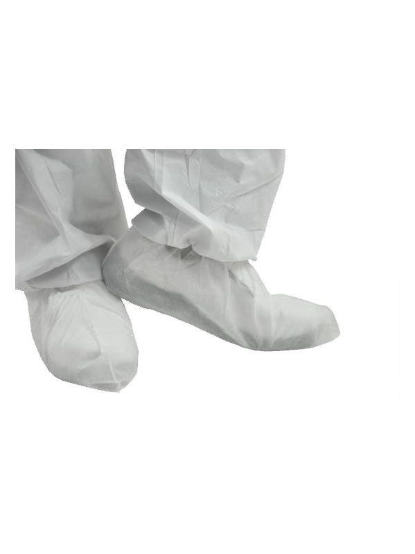 Surchaussure en polypropylène blanche sans semelle pour usage professionnel (carton de 500)