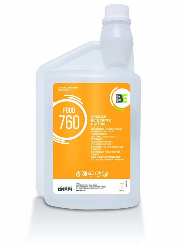 Nettoyant et Dégraissant Biotechnologique pour Surfaces Alimentaires - 1L