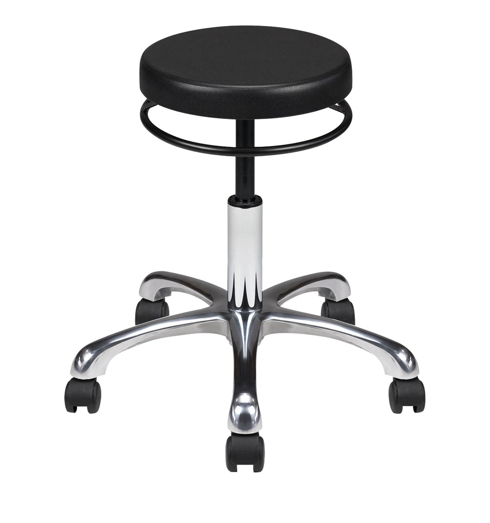 Tabouret à roulettes TAPU réglable en hauteur pour professionnels - hauteur mini 34cm