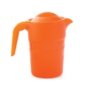 Pichet transparent en copolyester avec couvercle 1L, lot de 2