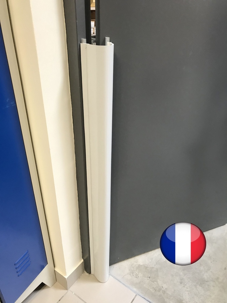 [2374] Protection anti-pince doigts pour charnière de porte - Ensemble complet 1,2 m