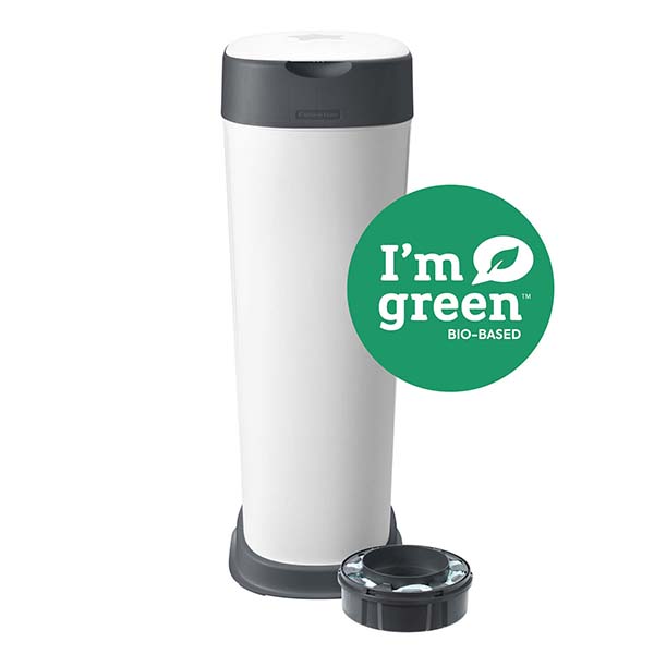 Poubelle à couches XL Sangenic PRO, capacité 60 couches.