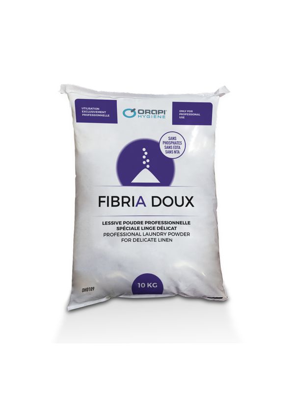 Lessive poudre professionnelle pour linge délicat, synthétiques et couleurs, 10kg