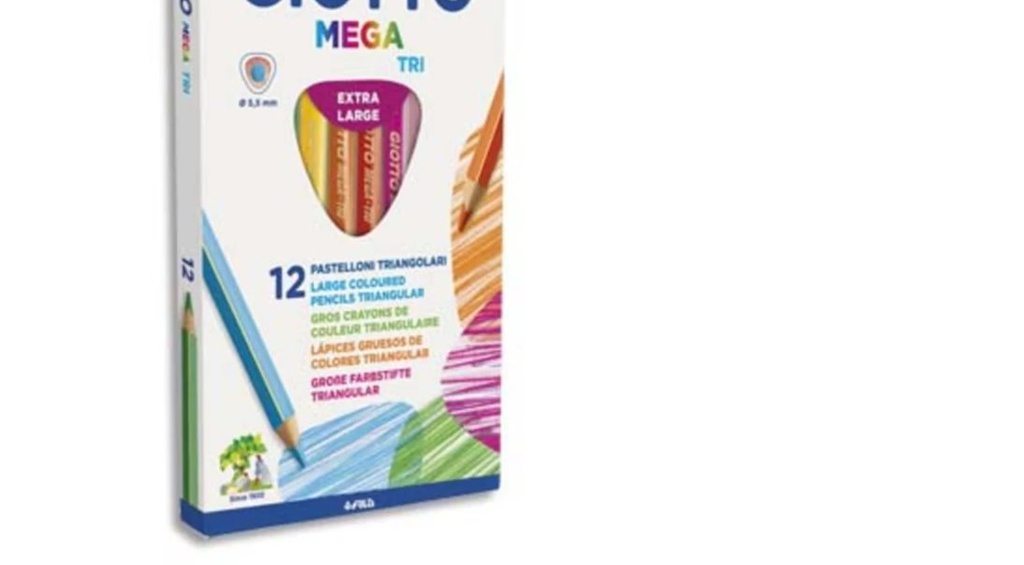 [3092] Crayons de Couleur Premier âge Jumbo - Prise en Main Facile