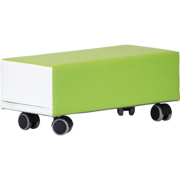 Famille Rollo, Porteur en mousse à roulettes, Vert