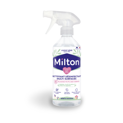 [1658_LOT] Nettoyant spray désinfectant Milton multi-surfaces - Solution naturelle pour professionnels, lot de 3
