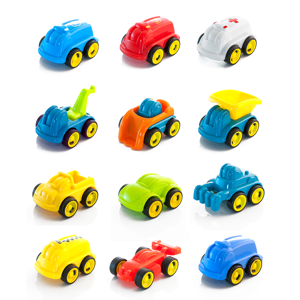 [1686] Petites voitures Minimobils, lot de 12
