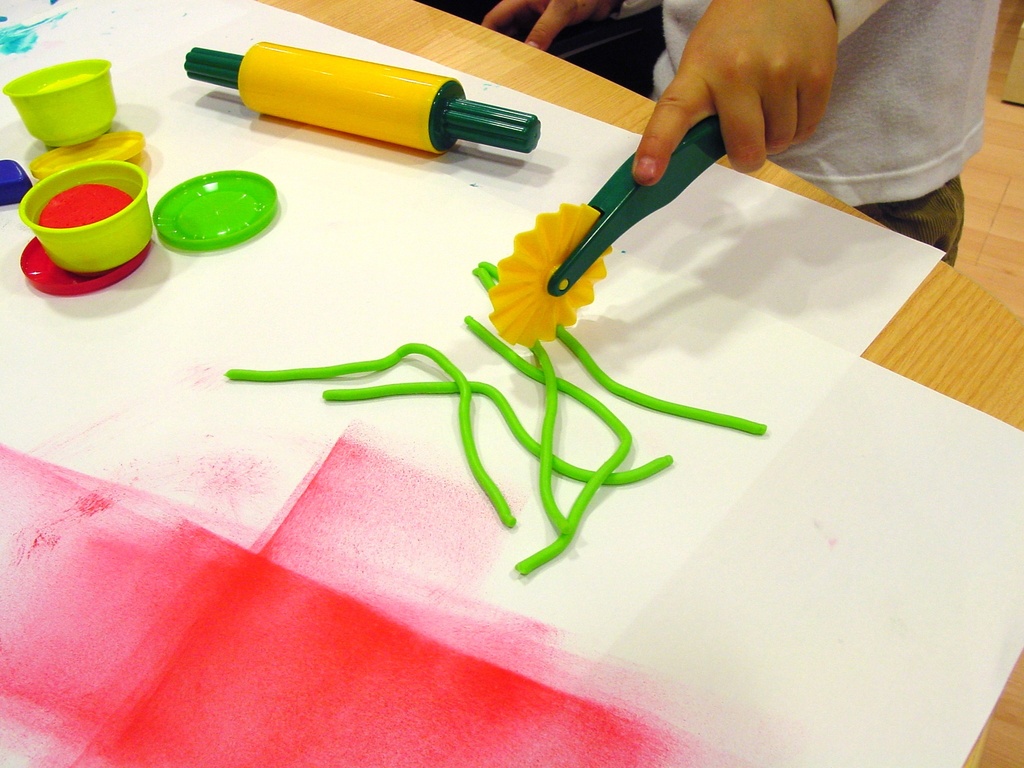 [3224] Set d'accessoires créatifs pour pâte à modeler, 5 pièces, pour enfants de 3 à 5 ans