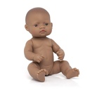 Poupée ethnique premier âge 32cm, garçon type hispanique