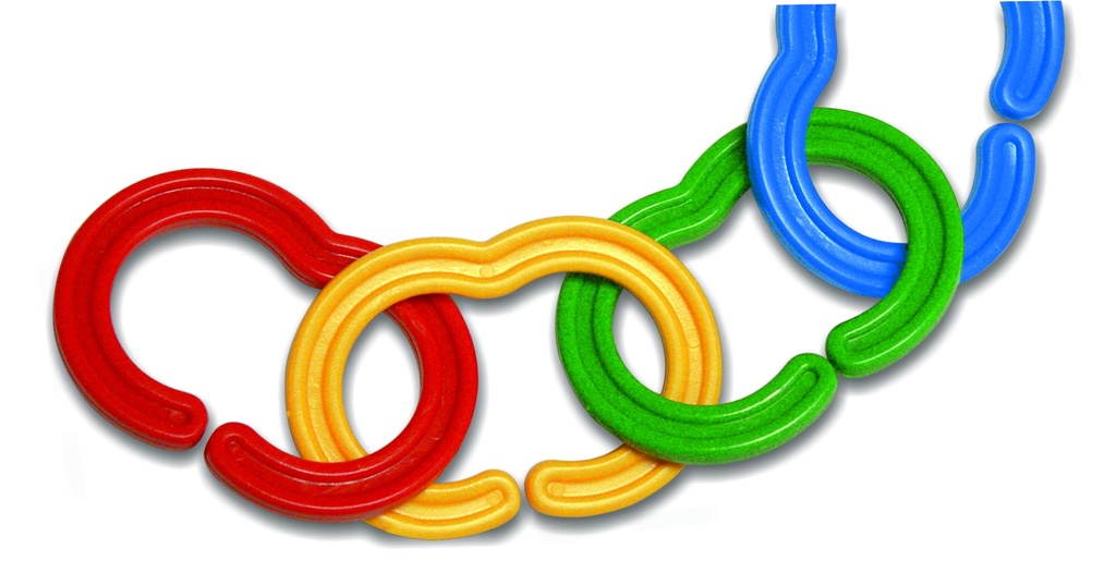 Chaîne à assembler pour le développement sensoriel et créatif