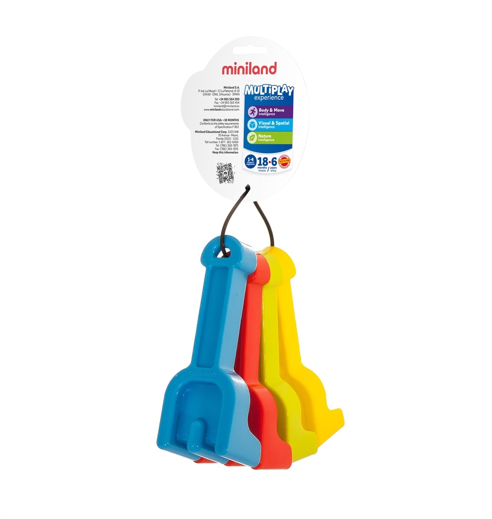 [3415] Lot de 4 râteaux robustes pour usage collectif
