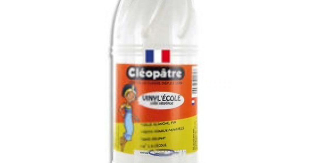 [3438] Colle Blanche Vinylique Polyvalente - Flacon 1 Litre