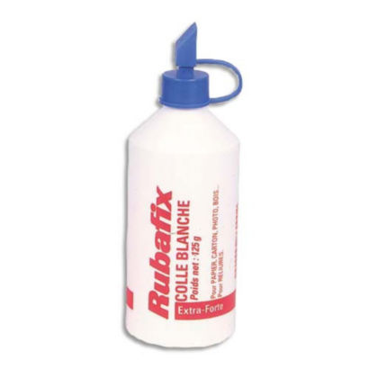 [1883_LOT] Colle Blanche Extra Forte avec Embout Étaleur pour activité créatives, lot de 12