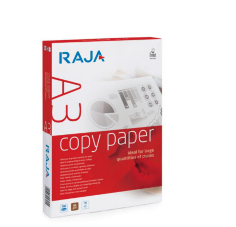 Papier A3 blanc 80g - Ramette de 500 feuilles pour usage professionnel