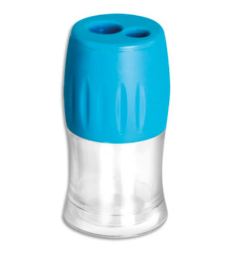 Taille-Crayons 2 Usages avec Réservoir, lot de 3