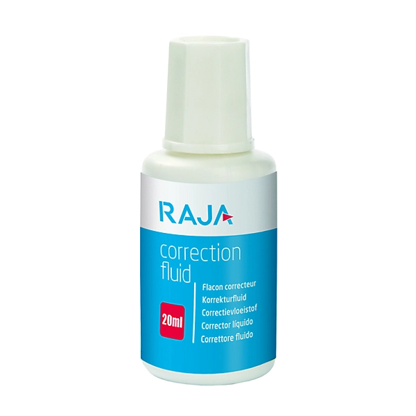Correcteur blanc liquide avec pinceau, 20ml, lot de 2