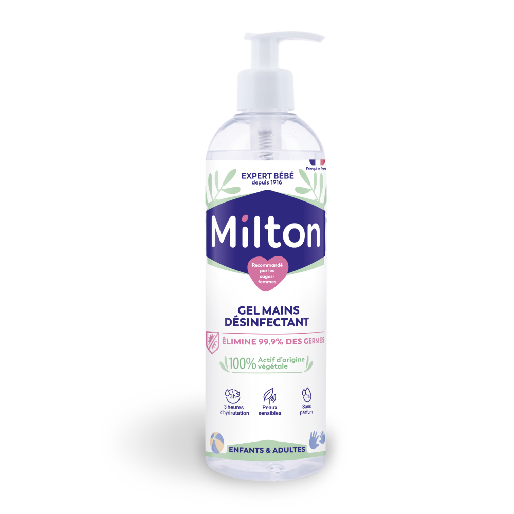 Gel désinfectant pour les mains, lot de 3 x 500ML