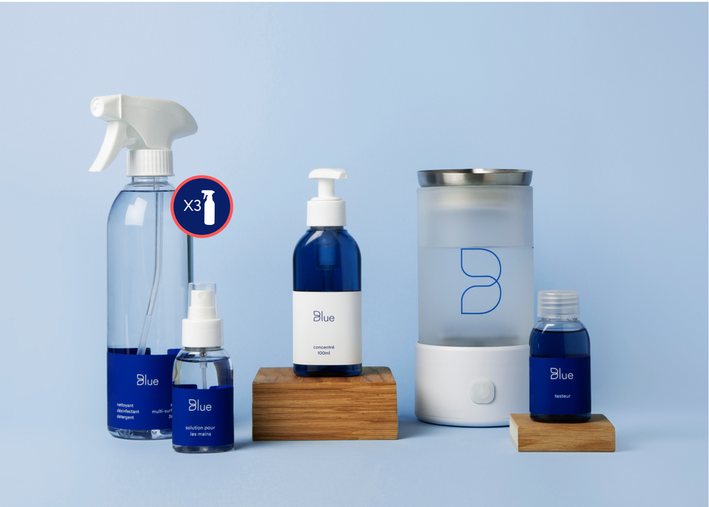 Kit de Nettoyage Écologique Blue