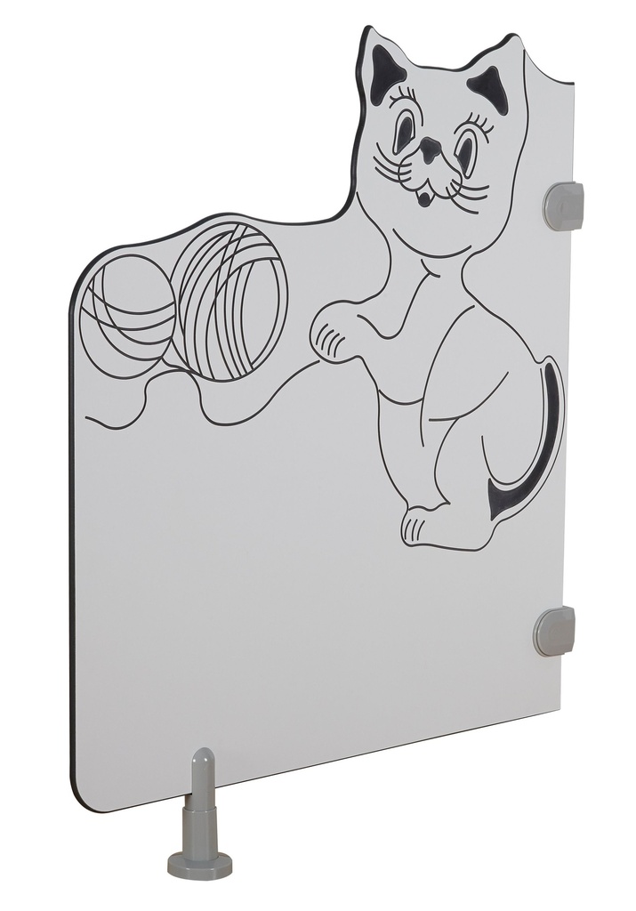 Cloison de séparation des sanitaires