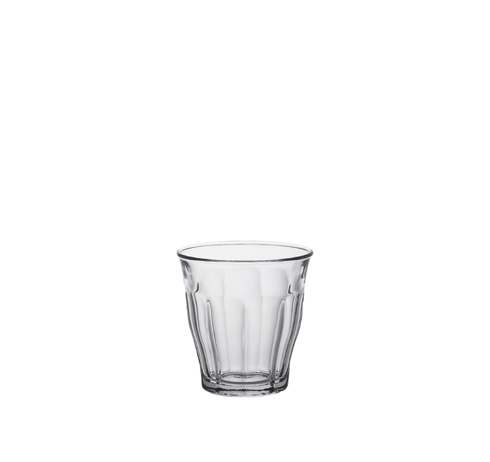 [2348] Gobelet en verre trempé 16cl, lot de 12