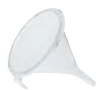 [4393_LOT] Entonnoir PVC diamètre 16cm, lot de 2