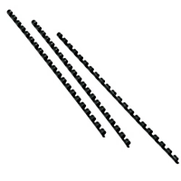 Baguettes de reliure plastique 28 mm pour documents A4