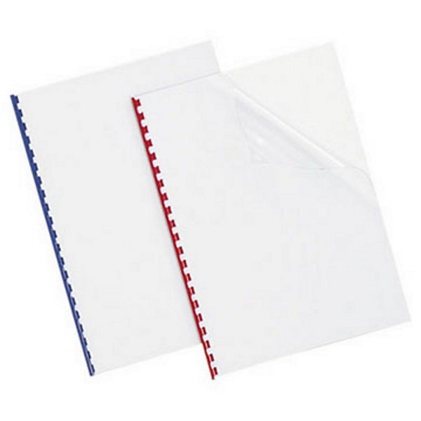 [4448] Couverture de reliure transparente A4 en polypropylène 300 microns - Paquet de 100