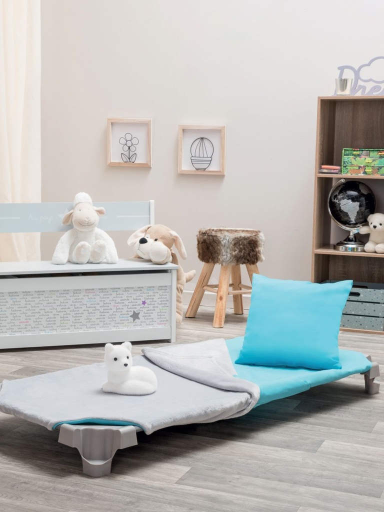 Couverture-sac en microfibre pour couchette 55x130cm