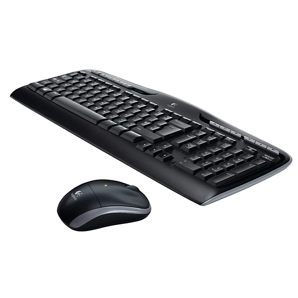 Kit clavier-souris sans fil avec technologie 2,4Ghz, idéal pour un usage professionnel