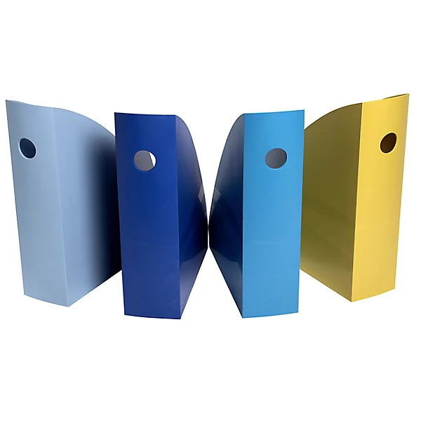 [4508_LOT] Porte-revues grande capacité pour documents A4+, lot de 4