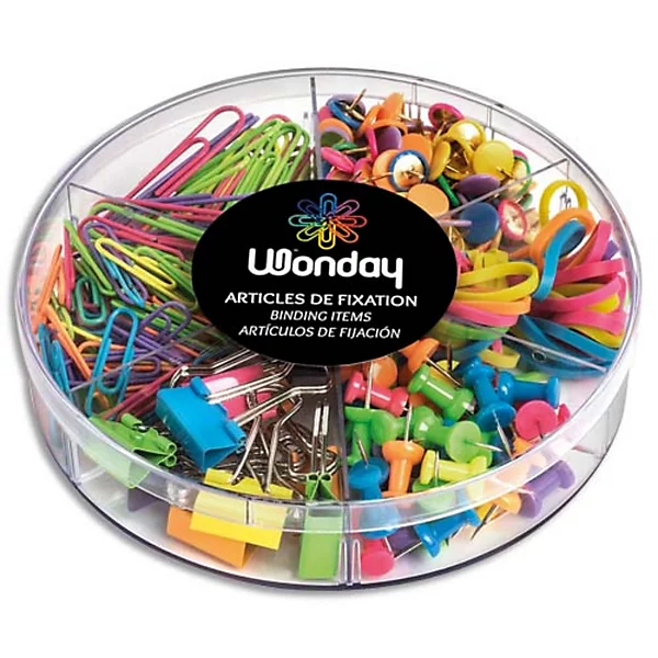 Kit de fournitures de bureau tout-en-un pour classement et fixation