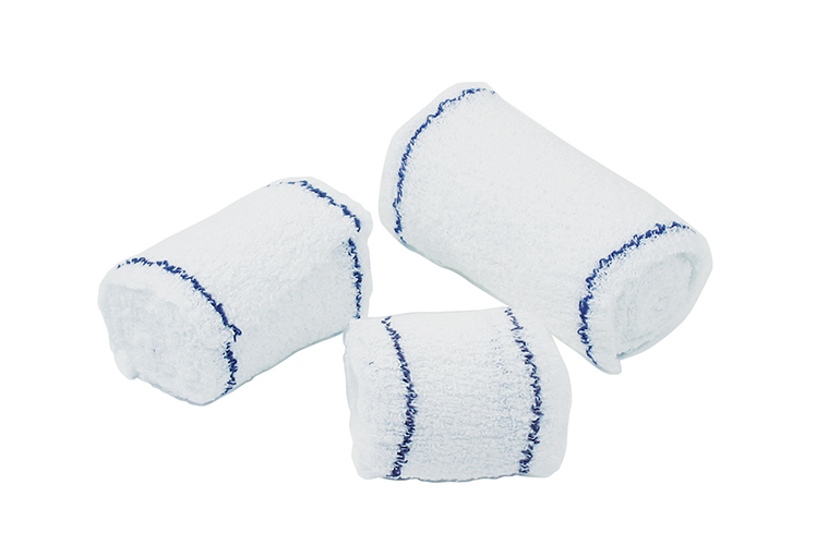 [4577] Bande de crêpe individuelle pour fixation et maintien, lot de 20