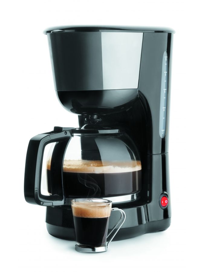 [4714] Cafetière en verre Pyrex, système anti-gouttes, 1,2L