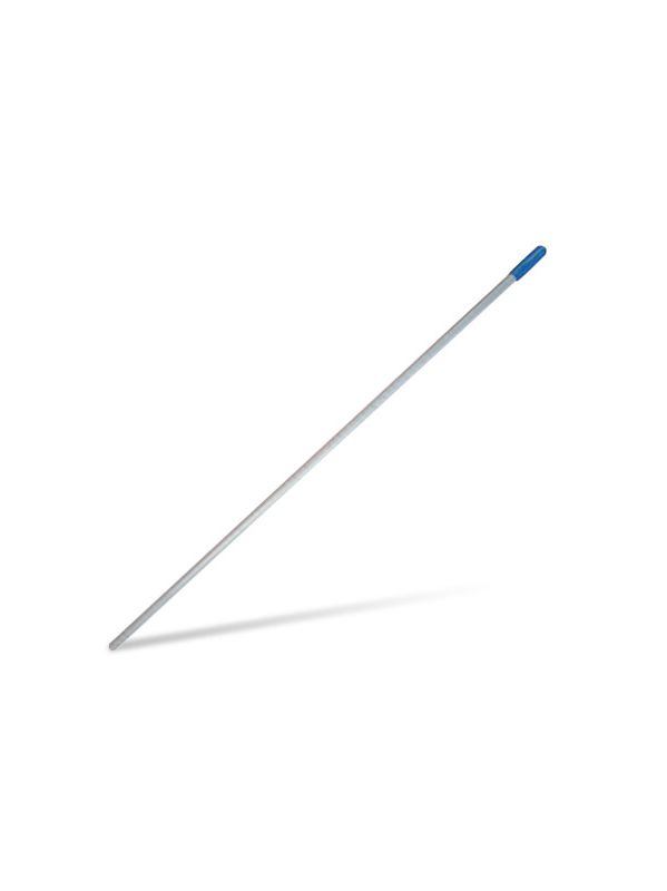 Manche à balai en acier double fonction avec douille percée